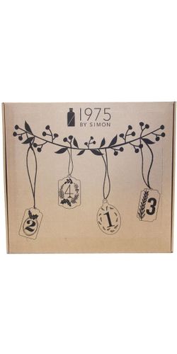 Adventskalender - 1975 by Simon, 4 gin og 4 tonic