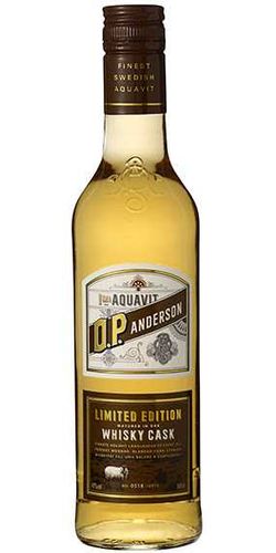 O.P. Anderson Aquavit, Limited Edition Whisky Cask