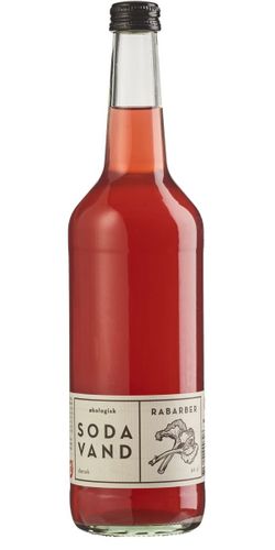 Macarn, Økologisk Rabarber Sodavand 66 cl. 