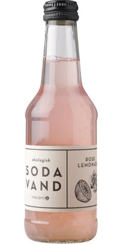 Macarn, Økologisk Rose Lemonade 25 cl. 