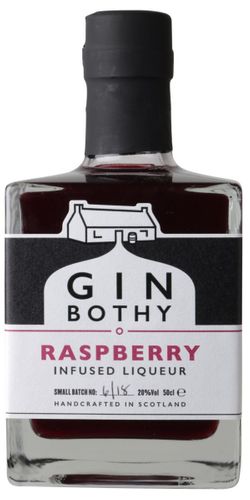 Gin Bothy, Raspberry Gin liqueur 20% 50 cl.