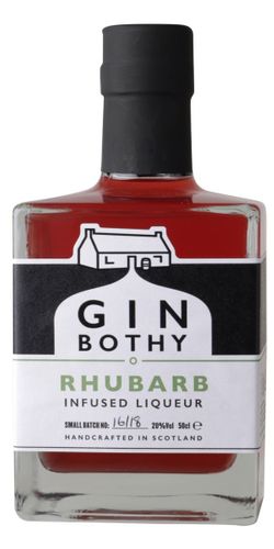 Gin Bothy, Rhubarb Gin liqueur 20% 50 cl.