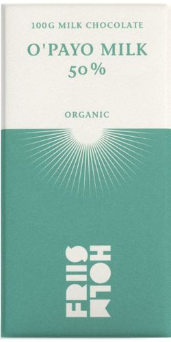 Friis Holm Chokolade - Organic O'Payo Milk Nicaragua 50% 100 gr.
