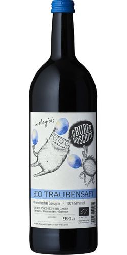 Gruber Röschitz, Traubensaft Roter BIO 2020 99 cl
