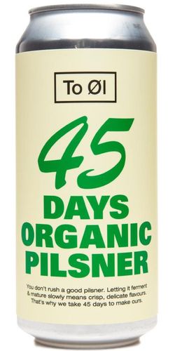 To Øl, 45 Days Organic Pilsner