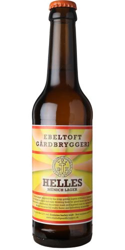 Ebeltoft Gårdbryggeri, Helles 50 cl.