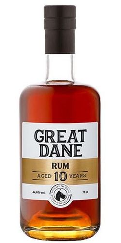 Skotlander, Great Dane 10 års Rum 44,8% 70 cl.