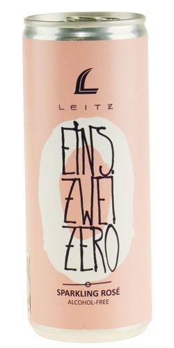 Leitz, Eins Zwei Zero, Sparkling Rosé Alcohol Free Dåse