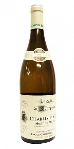 Domaine Raoul Gautherin, Chablis 1. Cru Mont de Millieu 2018