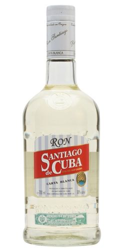 Santiago de Cuba Ron Carta Blanca 38% 70 cl.