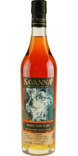 Savanna Single Cask No. 987 Traditionnel 52,7 %