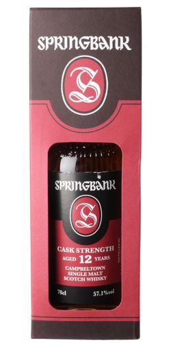 Springbank 12 Years Cask Strength August 2021