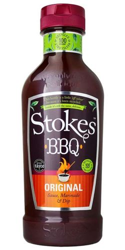 Stokes, Original BBQ Sauce Sqeezy Bottle 510 g.