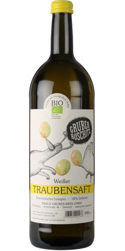 Gruber Röschitz, Druesaft Hvid BIO 2020 99 cl