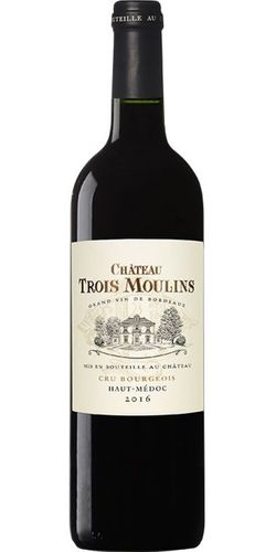 Chateau Trois Moulins 2016, Haut Medoc Cru Bourgeois