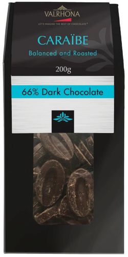 Valrhona - Chokolade Caraibe 66% 200 g.