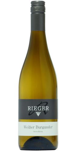 Weingut Rieger Weisser Burgunder, Bio 2018